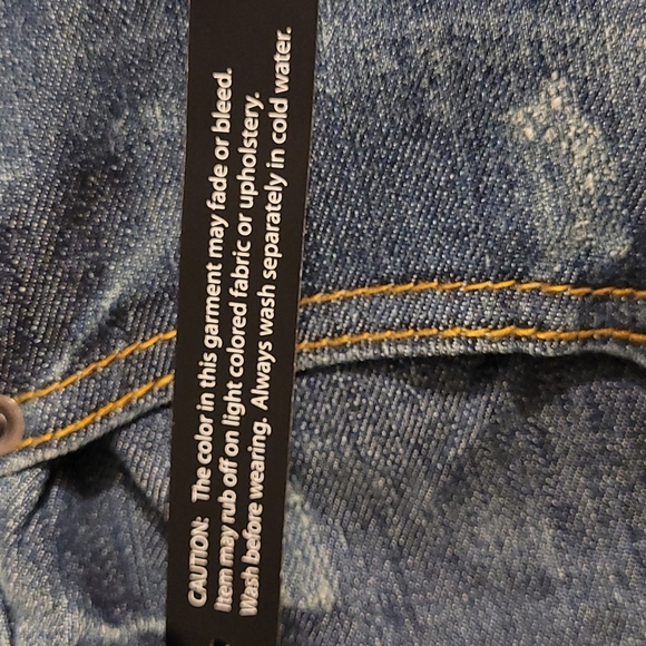 Venzia Blue Jeans Stretch Flare Plus High Rise Long NEW 5 pocket sz 18 NWT - Picture 4 of 7